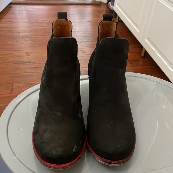 Justin Reece England Black Suede Ankle boots size 41 - Picture 5 of 6